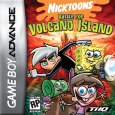 Nicktoons: Battle for Volcano Island Game Boy Advance