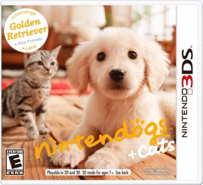 Nintendogs + Cats: Golden Retriever & New Friends Nintendo 3DS