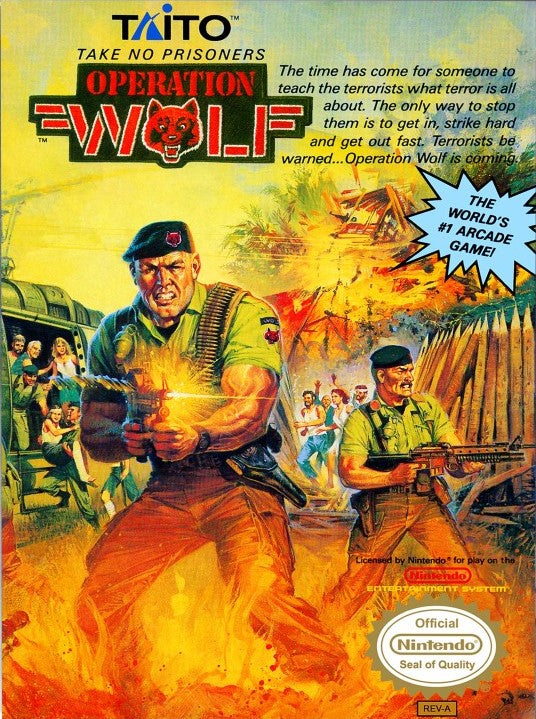 Operation Wolf Nintendo Entertainment System
