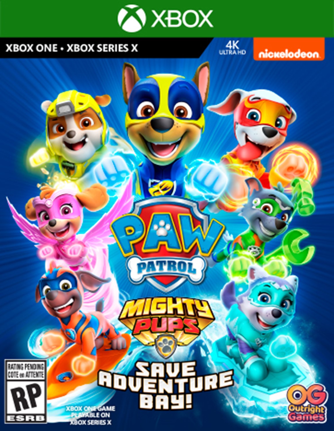 Paw Patrol: Mighty Pups Save Adventure Bay XBOX Series X