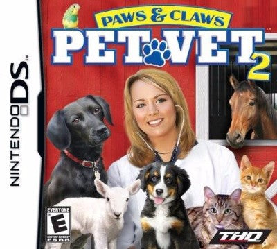Paws & Claws Pet Vet 2: Healing Hands Nintendo DS
