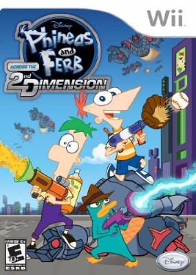 Phineas and Ferb: Across the 2nd Dimension Nintendo Wii