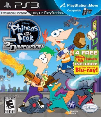 Phineas and Ferb: Across the 2nd Dimension Playstation 3