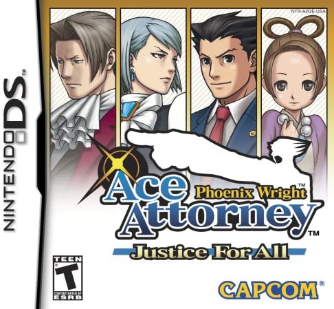 Phoenix Wright Ace Attorney: Justice For All Nintendo DS