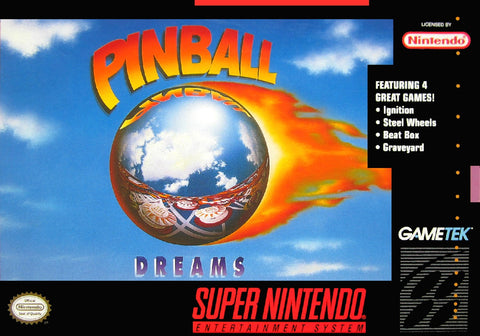 Pinball Dreams Super Nintendo