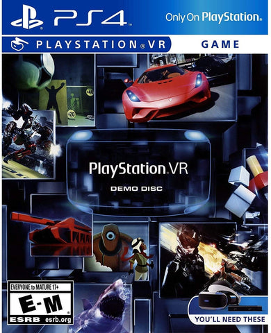 Playstation VR Demo Disc Playstation 4; Playstation VR