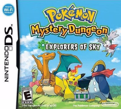 Pokemon Mystery Dungeon: Explorers of Sky Nintendo DS