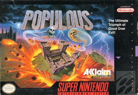 Populous Super Nintendo