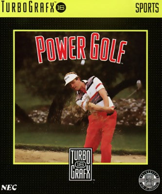 Power Golf TurboGrafx 16