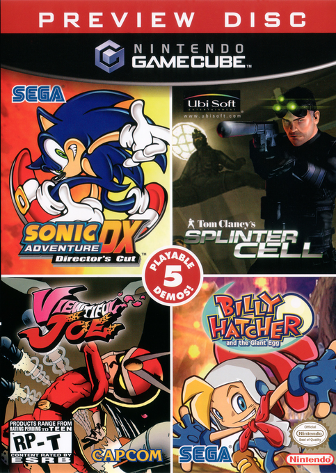 Preview Disc Nintendo GameCube