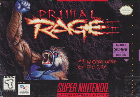 Primal Rage Super Nintendo