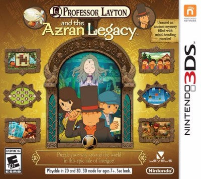 Professor Layton and the Azran Legacy Nintendo 3DS