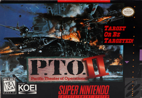 P.T.O. II: Pacific Theater of Operations Super Nintendo