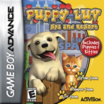 Puppy Luv: Spa and Resort Game Boy Advance