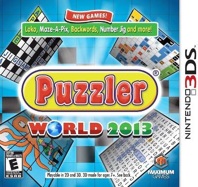 Puzzler World 2013 Nintendo 3DS
