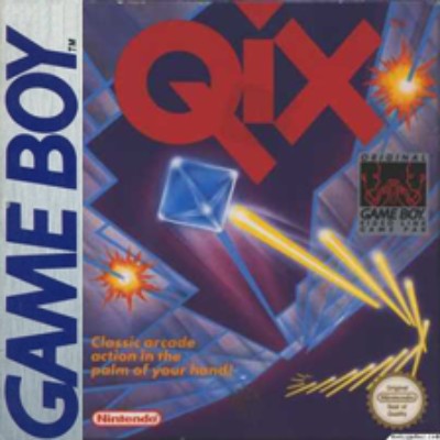 Qix Game Boy