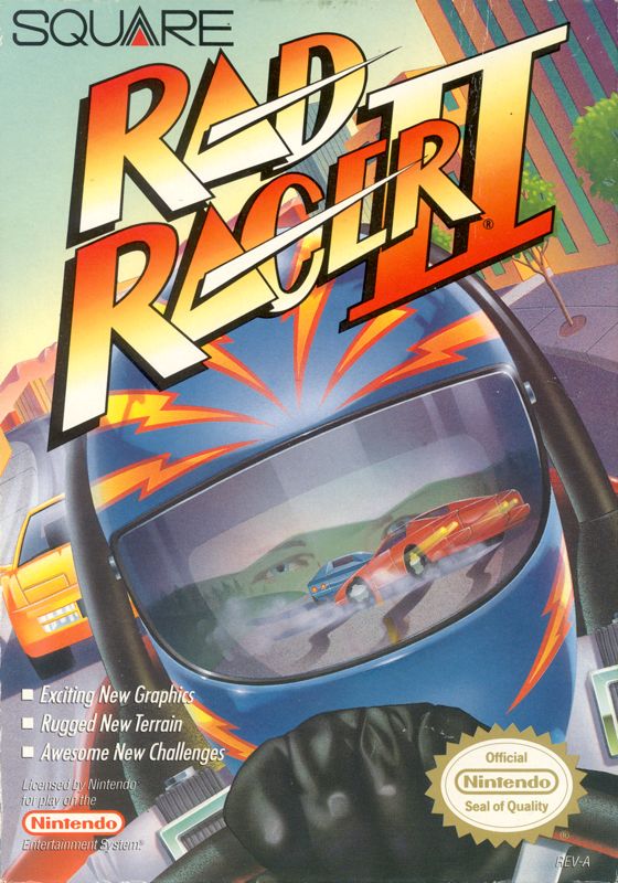 Rad Racer II Nintendo Entertainment System
