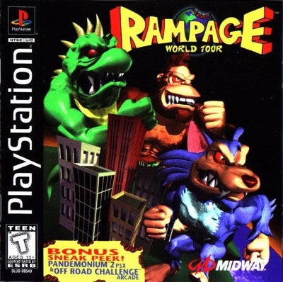 Rampage: World Tour Playstation