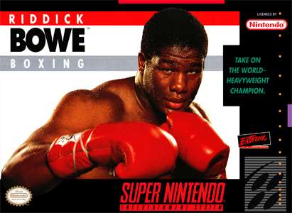 Riddick Bowe Boxing Super Nintendo