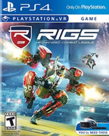RIGS: Mechanized Combat League Playstation 4; Playstation VR