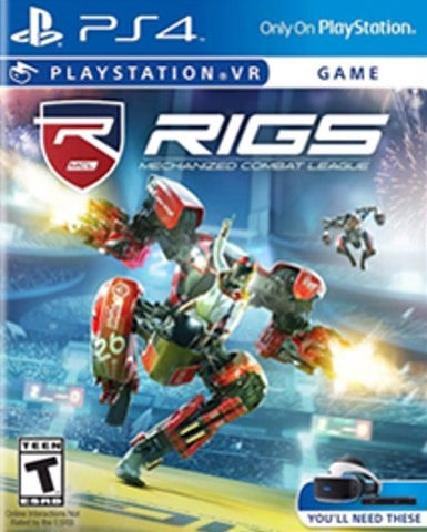 RIGS: Mechanized Combat League Playstation 4; Playstation VR
