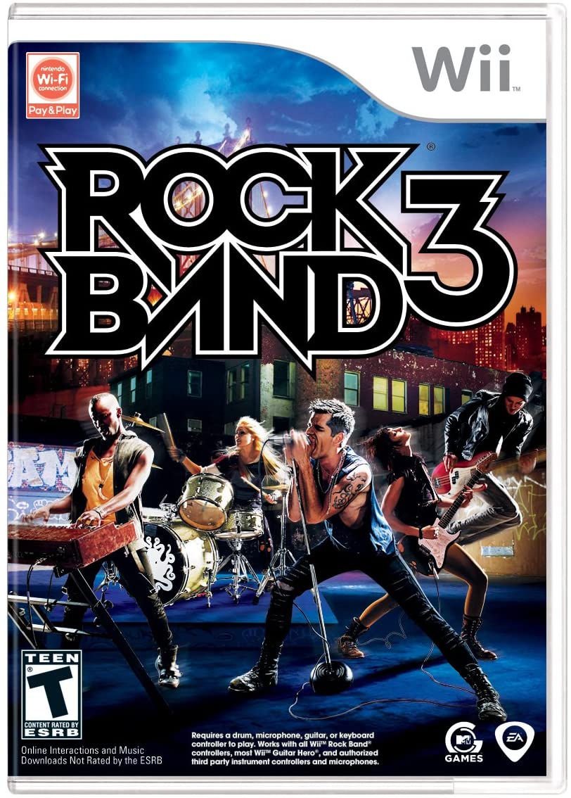 Rock Band 3 Nintendo Wii