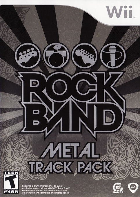 Rock Band: Metal Track Pack Nintendo Wii