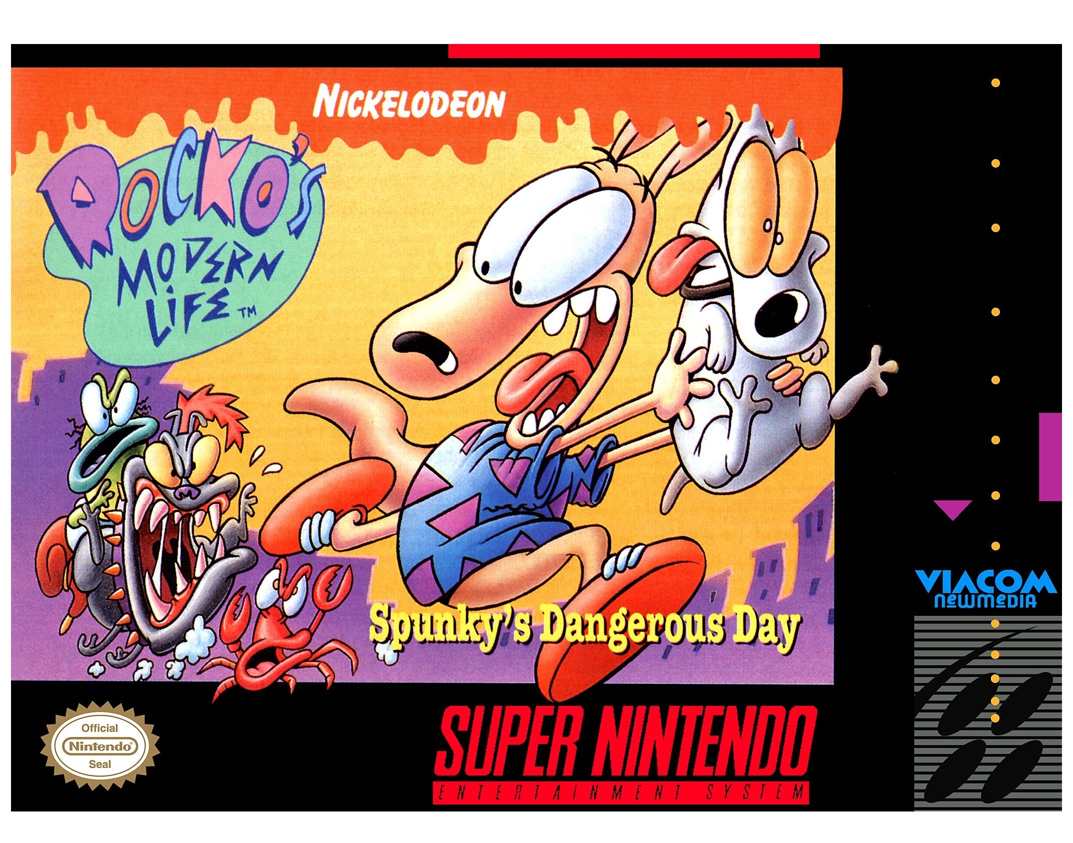 Rocko's Modern Life: Spunky's Dangerous Day Super Nintendo