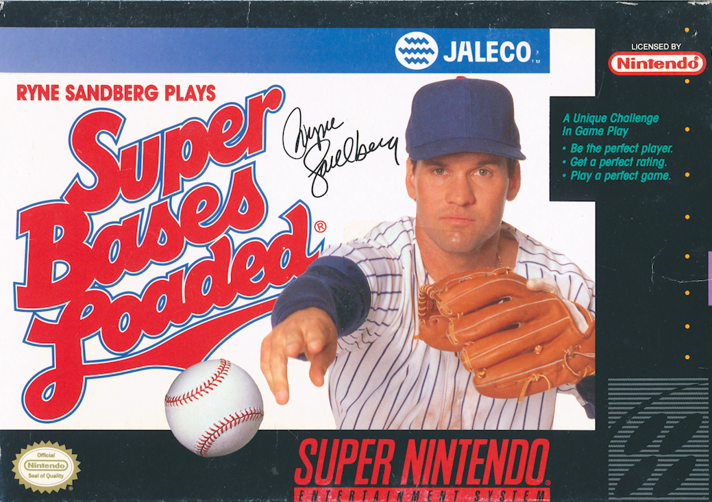 Ryne Sandberg Plays Super Bases Loaded Super Nintendo