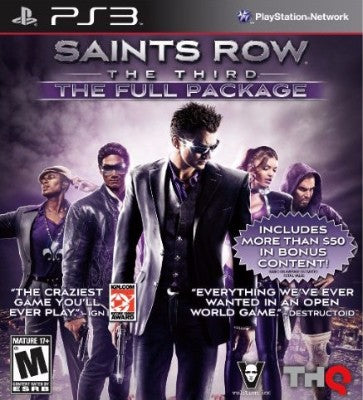 Saints Row: The Third Playstation 3