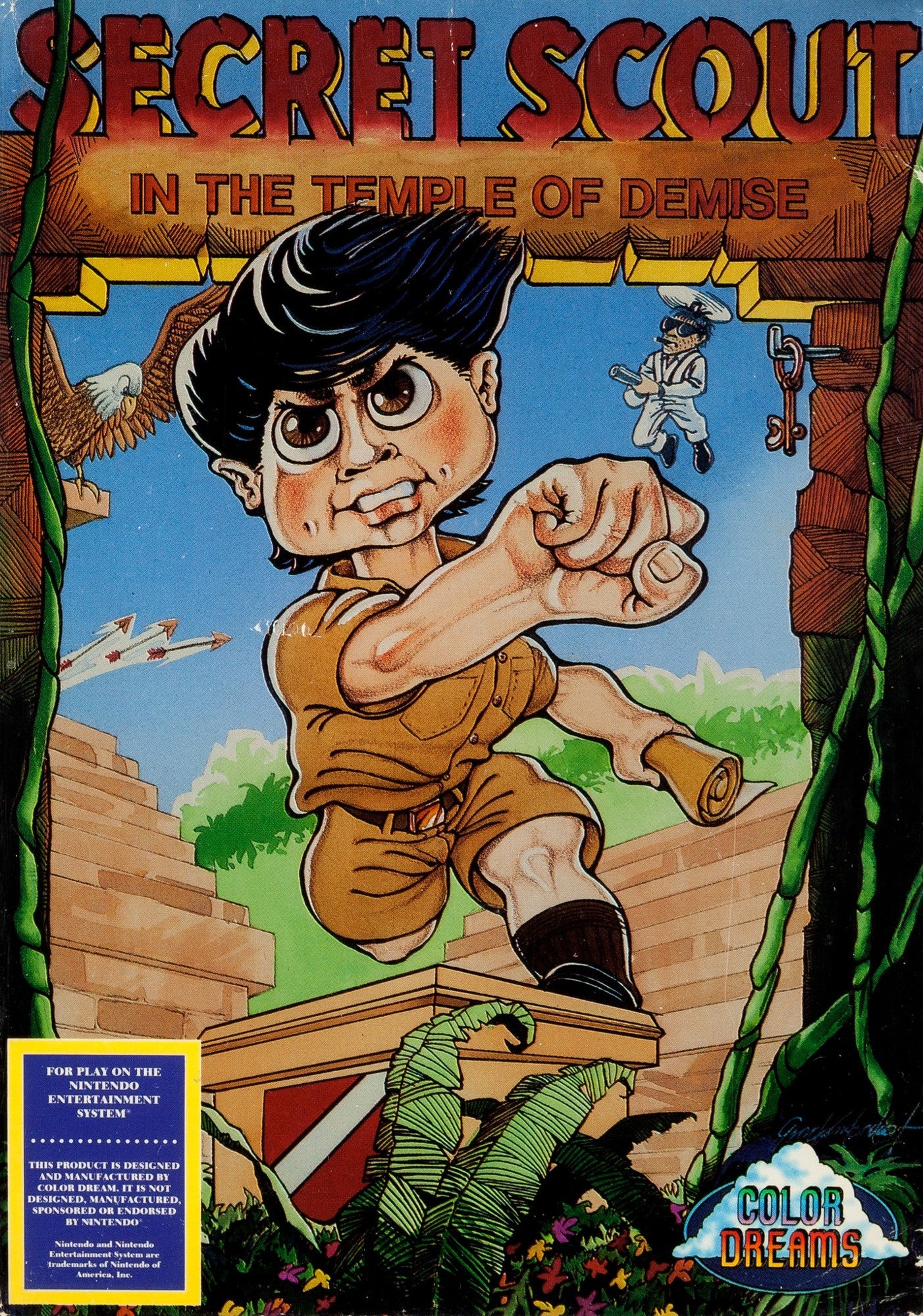 Secret Scout in the Temple of Demise Nintendo Entertainment System