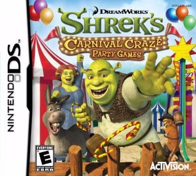 Shrek's Carnival Craze Party Games Nintendo DS