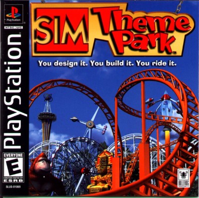 Sim Theme Park Playstation Just For Fun Video Games