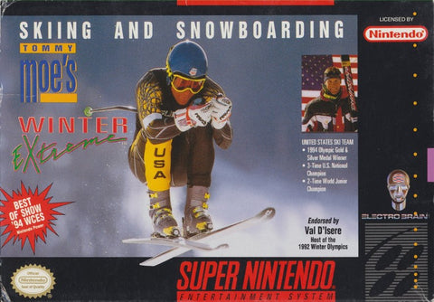 Skiing and Snowboarding: Tommy Moe's Winter Extreme Super Nintendo