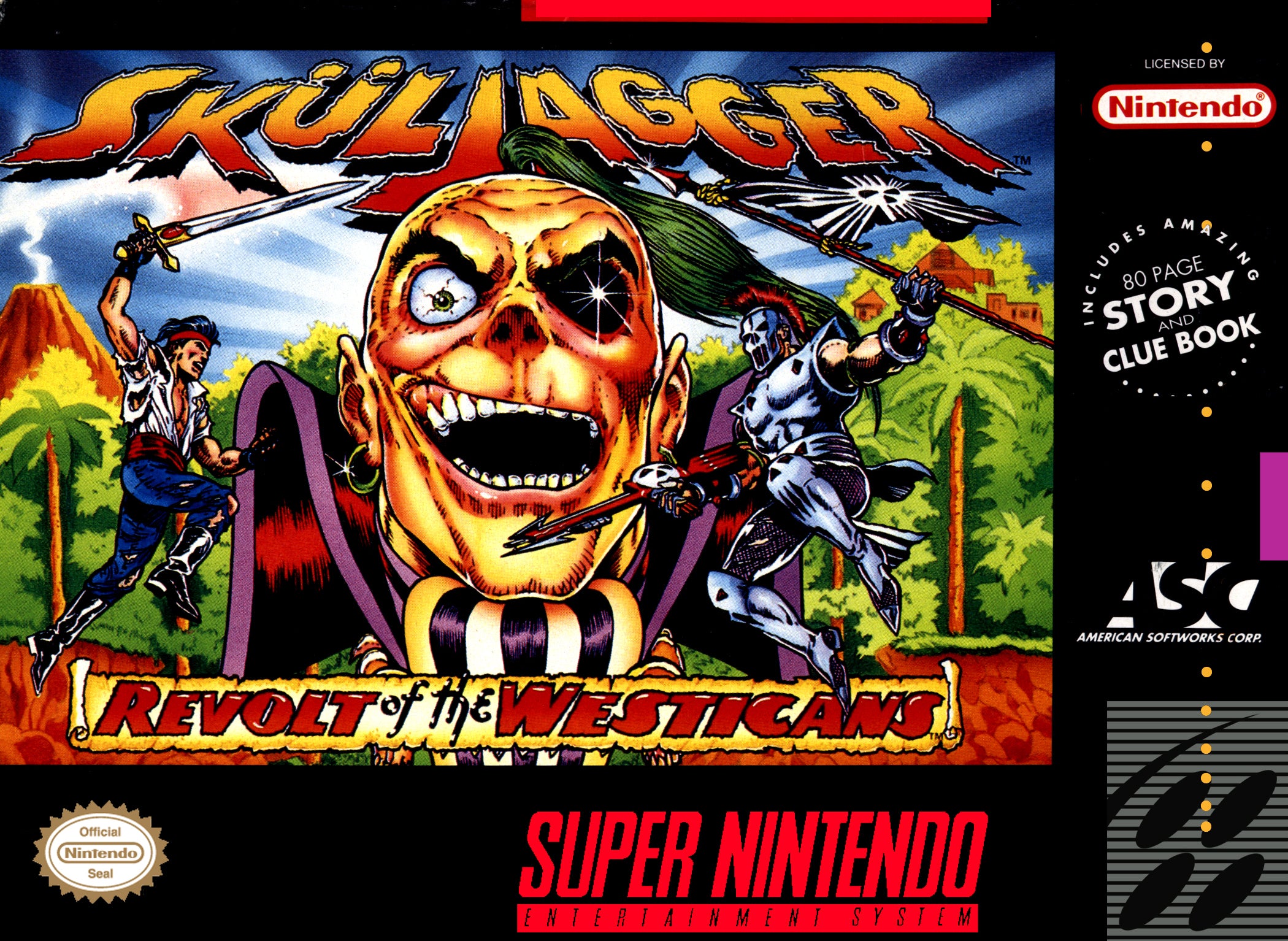 Skuljagger: Revolt of the Westicans Super Nintendo