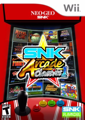 SNK Arcade Classics Vol. 1 Nintendo Wii