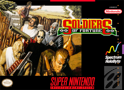 Soldiers of Fortune Super Nintendo