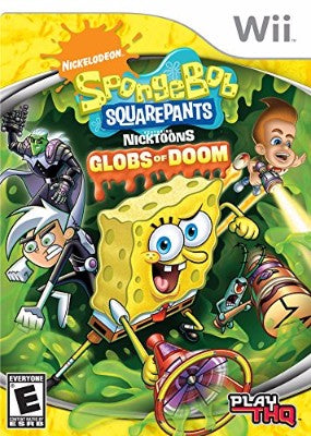 SpongeBob SquarePants Featuring Nicktoons: Globs of Doom Nintendo Wii