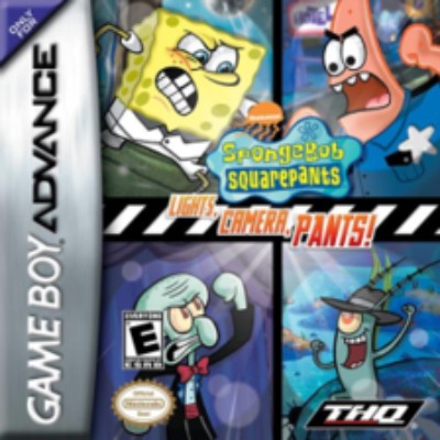 SpongeBob SquarePants: Lights, Camera, Pants! Game Boy Advance