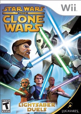 Star Wars the Clone Wars: Lightsaber Duels Nintendo Wii