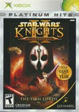 Star Wars Knights of the Old Republic II: The Sith Lords XBOX