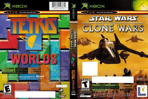 Star Wars: the Clone Wars / Tetris Worlds Combo Pack XBOX