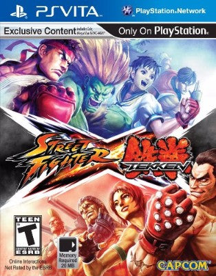Street Fighter X Tekken Playstation Vita