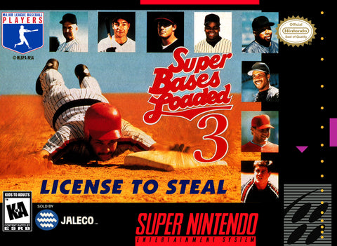 Super Bases Loaded 3: License to Steal Super Nintendo