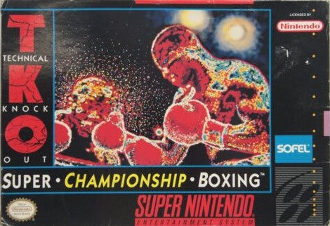TKO Super Championship Boxing Super Nintendo