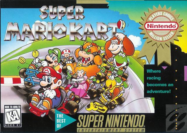 Super Mario Kart Super Nintendo