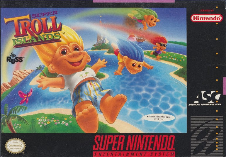 Super Troll Islands Super Nintendo