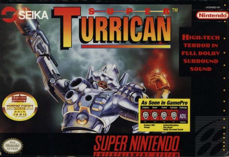 Super Turrican Super Nintendo