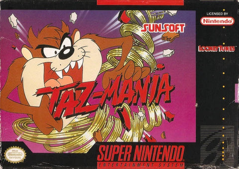 Taz-Mania Super Nintendo