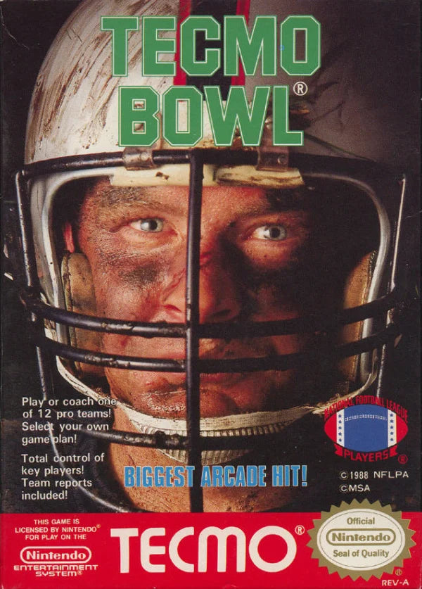 Tecmo Bowl Nintendo Entertainment System